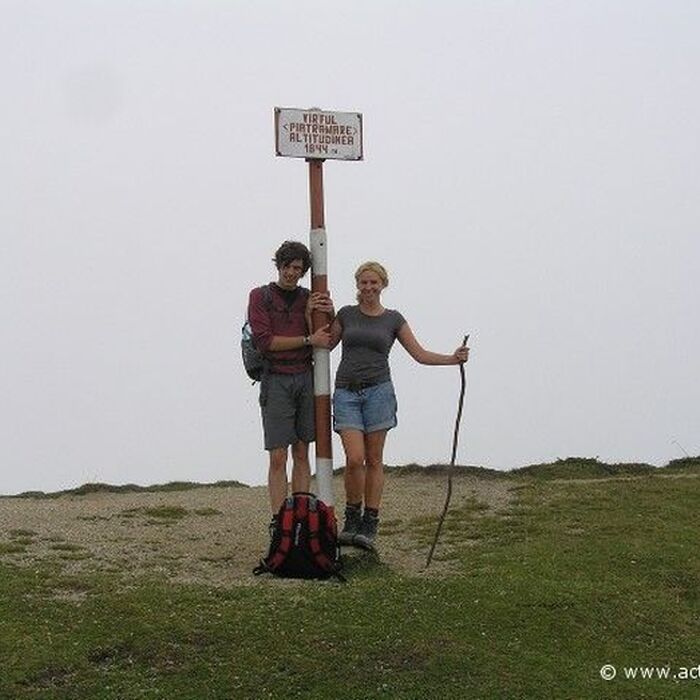 Active trekking tour in Piatra Mare Massif - 1 day - On the top