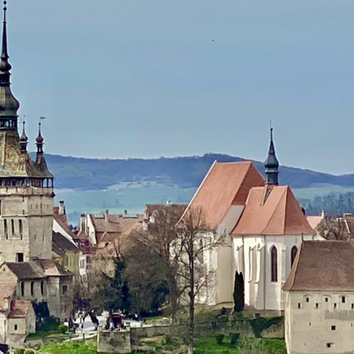 Exploring Transylvania: Sighisoara, Biertan and Sibiu in One Day - Paanoramic view Sighisoara