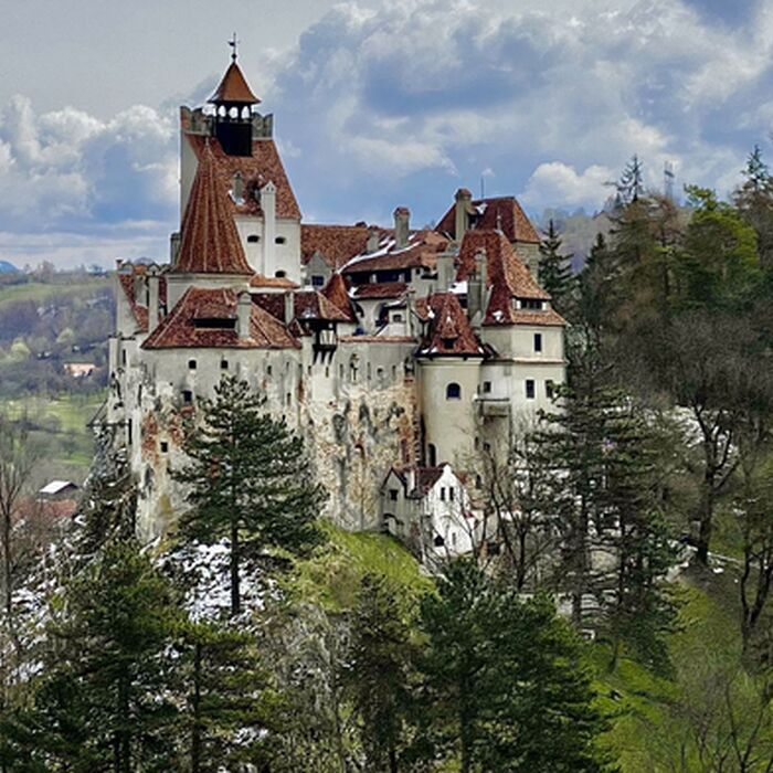 Small-Group day trip Bran Castle, Rasnov Fortress and Peles Castle from Brasov - Bran Castle, scenic view